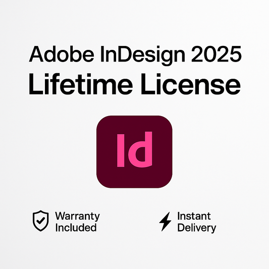 Adobe InDesign 2025 One-time purchase License For Windows
