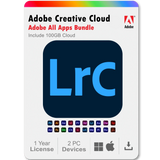Lightroom Classic 2025 1 Year Subscription All Adobe Creative Cloud Apps Bundle