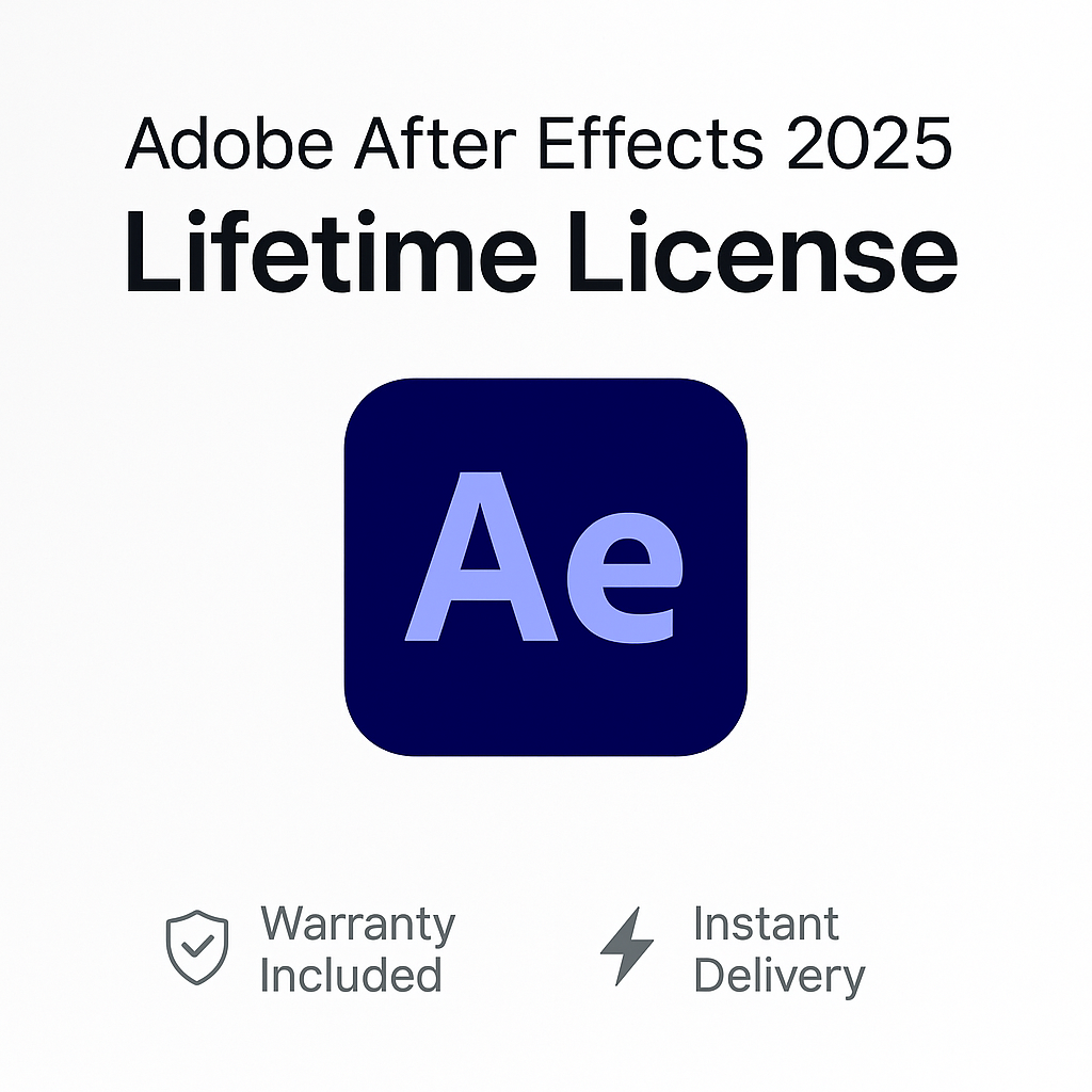 Adobe After Effects 2025 One-time purchase License Key  For Windows