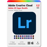 Lightroom 2025 1 Year Subscription All Adobe Creative Cloud Apps Bundle